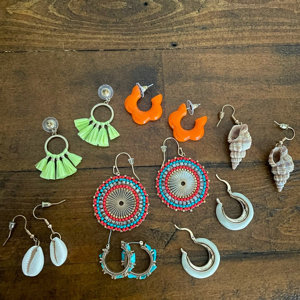 Colorful Resort 🌺 Earring Set